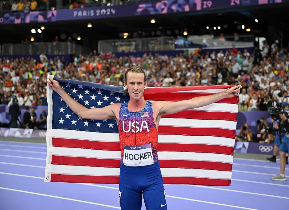 美国队在田径项目中获得金牌 美国队在田径项目中获得金牌