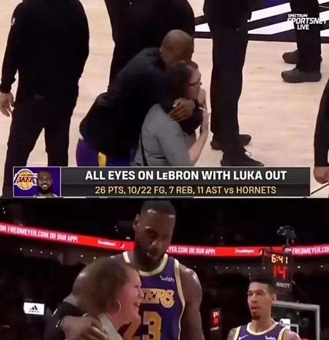 湖人对阵开拓者，詹姆斯迎来生涯较量