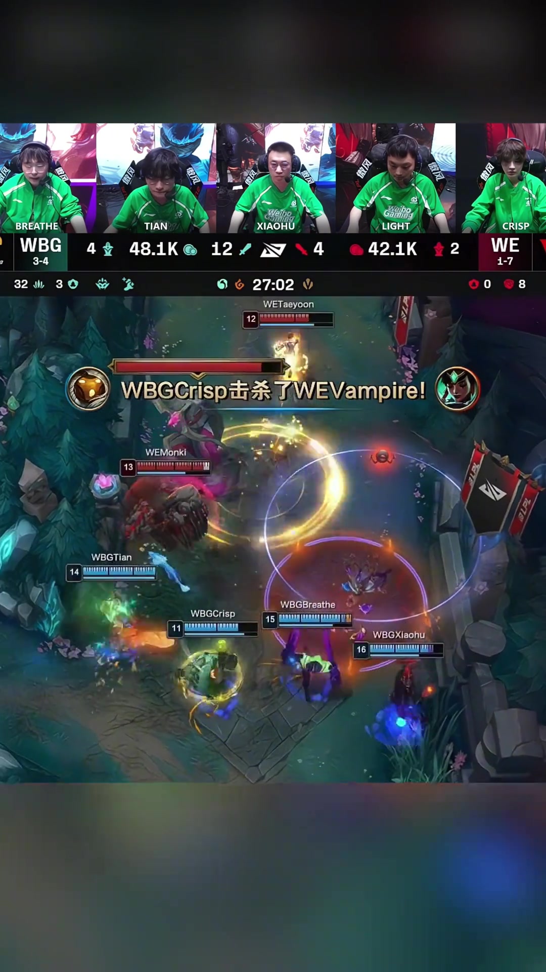 关于WBG鏖战MAD,Xiaohu打出惊人五杀鏖战多局小组赛,锁定晋级资格的信息 关于WBG鏖战MAD,Xiaohu打出惊人五杀鏖战多局小组赛,锁定晋级资格的信息